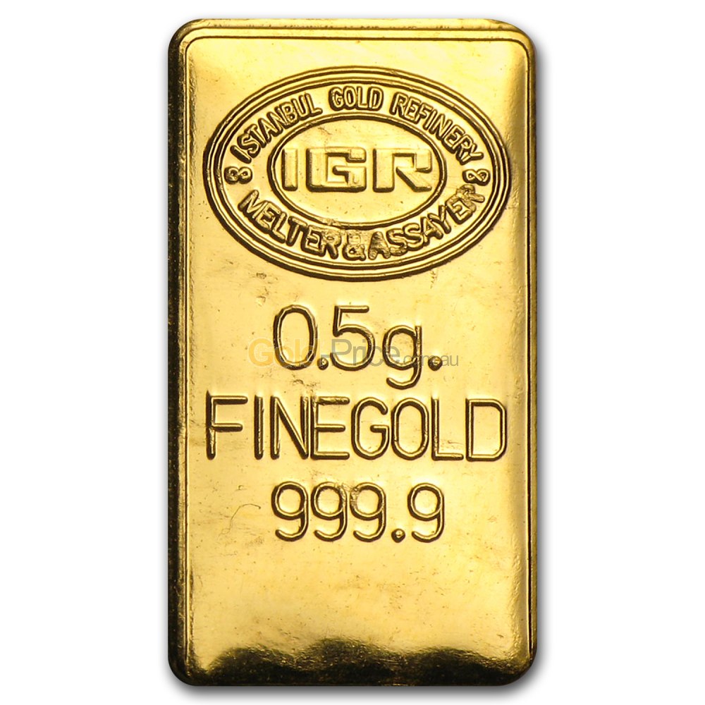 Gold bar price comparison Buy 0.5 gram gold