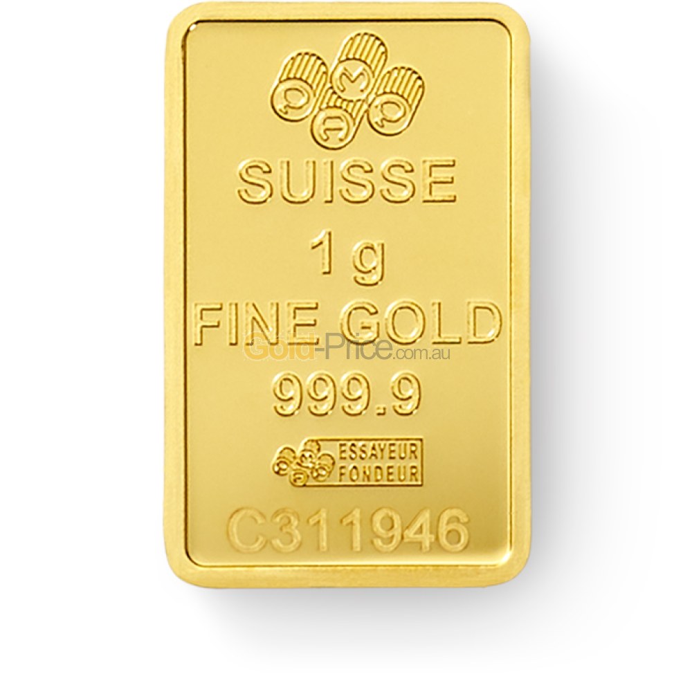 Gold bar price comparison Buy 1 gram gold