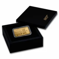 James Bond 007 Buy Gold coin bars