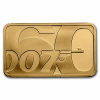 James Bond 007 Buy Gold coin bars