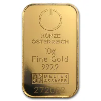 10 grams Gold bar