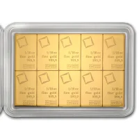 Gold CombiBar 10 x 1/10 oz Buy Gold CombiBars

