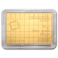 Gold CombiBar 50 x 1g Buy Gold CombiBars
