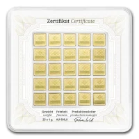 Multicard 25 x 1g Buy Gold CombiBars
