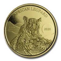 African Leopard Gold Coins for Sale