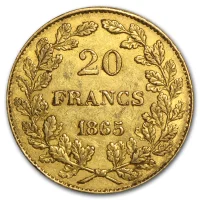 Belgium Francs Gold Coins for Sale