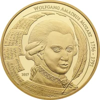 Mozart Coin Gold Coins for Sale