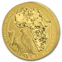 Rwanda African Ounce Gold Coins for Sale