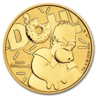 The Simpsons Gold Coins for Sale