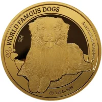 World Famous Dogs Gold Coins for Sale