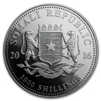 Somalian African Elephant Buy Platinum coins