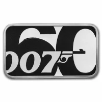 James Bond 007 Buy Silver coin bars
