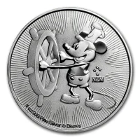 Disney - Steamboat Willie Silver Coins for Sale