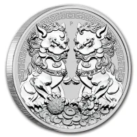 Double Pixiu Silver Coins for Sale