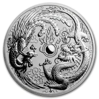 Dragon & Phoenix Silver Coins for Sale