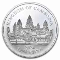Lost Tigers of Cambodia Silver Coins for Sale