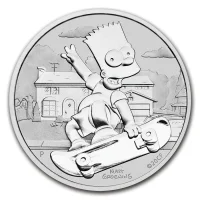 1 oz Bart Simpson 2020