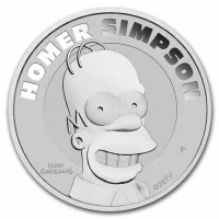 The Simpsons Silver Coins for Sale